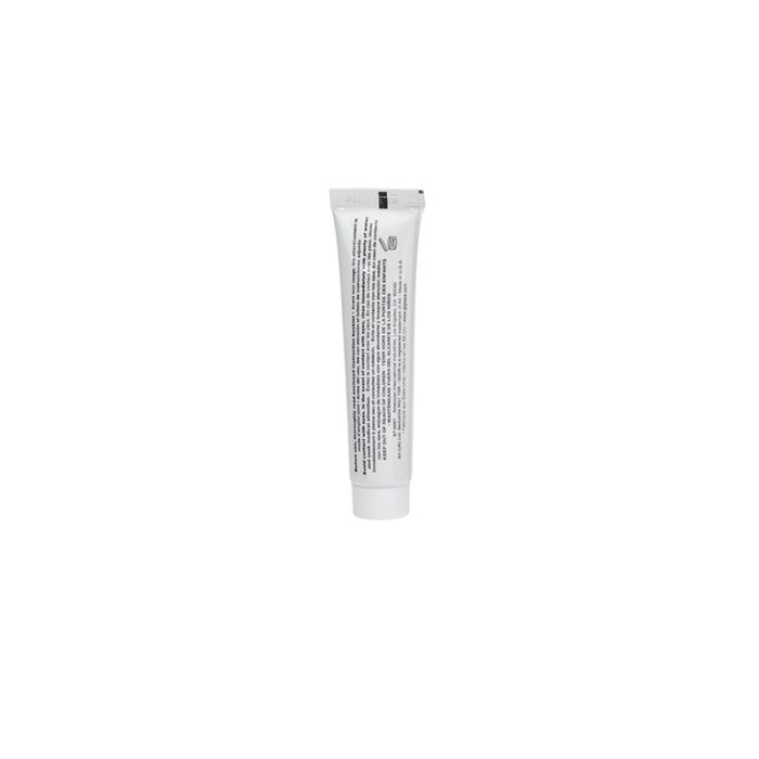 Back of GiGi Hair Removal Cream For Face tube with instructions for use & other product information