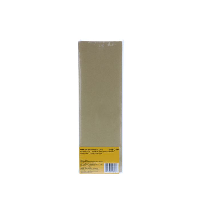 Epilating waxing strips packaging back details