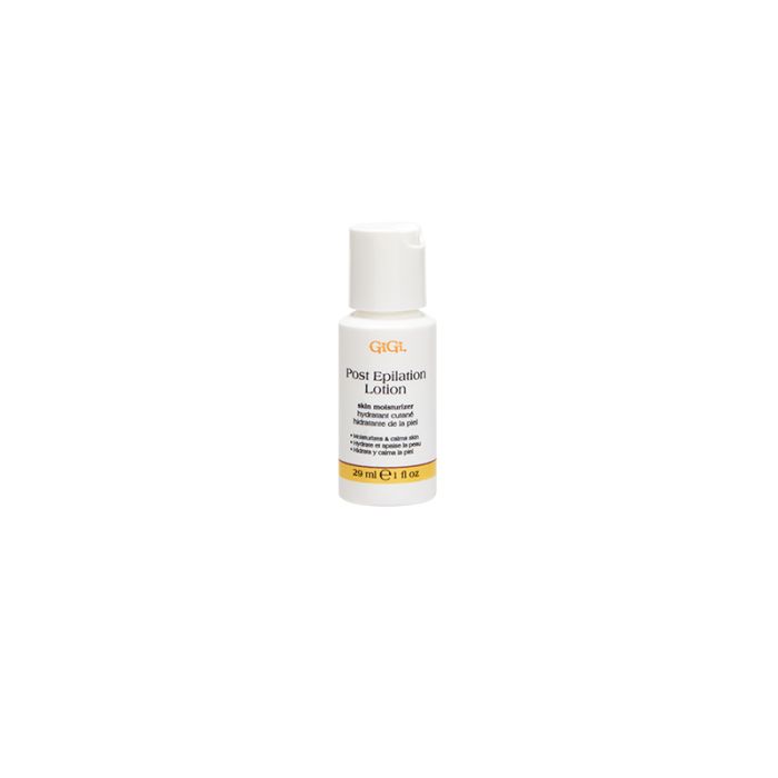 Front of GiGi 1oz Post Epilation Lotion.