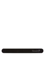 Flowery classic Black Duraboard File 100/180 grit nail file from China Glaze isolated in white background
