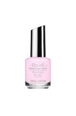 A 0.5 ounce container filled with ibd Advanced Wear Cover Pink nail polish