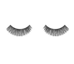 A single pair of Ardell Natural 101 showing its Full volume, short length & rounded lash style