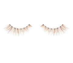 Set of Ardell Demi Wispies Brown lashes in Brown color features its flared & crisscrossed style with a feathered lash look