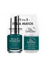 0.5 ounce bottle of  ibd Advanced Wear Color Duo with Just Gel Polish in Oh Señorita variant in a 1 combo pack