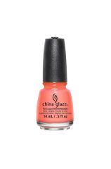 0.5-ounce Close bottle of nail polish with label text from China Glaze with Flip Flop Fantasy color variant