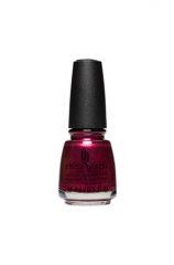 Front view of China Glaze Nail Lacquer in Ruby RIches color variant