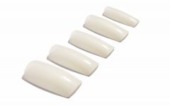Set of Ardell Nail Addict Natural Square Long Multipack lay in a 45-degree angle position