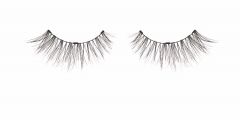 A pair of floating Ardell Beauty Magnetic Naked Lashes 422 false lashes for the left & right eyes on white color background