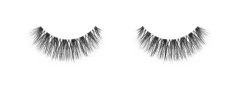 Ardell's 3D Faux Mink 858 faux eye lashes with round and crisscross lash style on a white background