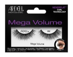 Front of Ardell Mega Volume 262 retail pack with window to show lashes