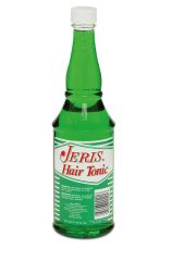 Front view of a 14 ounce bottle of Jeris Hair Tonic Professional Size featuring label with ingredients & product information