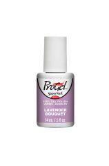 Front view of SuperNail ProGel Lavender Bouquet in 0.5-ounce bottle size with printed product information