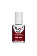 Front view of SuperNail ProGel Vineyard in 0.5-ounce bottle size with printed product information