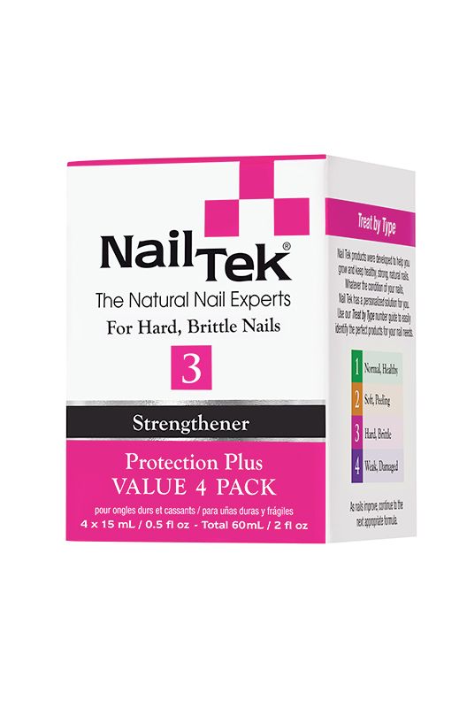 Nail Tek Nail Tek Protection Plus 3 Pro Pack 4 0.5 oz The