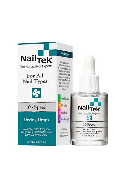 Nail Tek Nail Tek 10 Speed 0.5 oz The Natural Nail Experts for