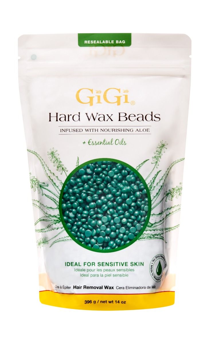 GiGi Gigi Hard Wax Beads Infused with Nourishing Aloe 14 oz The most  trusted wax brand among professionals