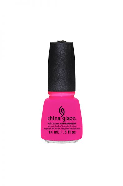 Sheer, bright pink nail polish - Pink Sand Beach - ella+mila