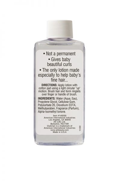 Clubman baby 2025 hair lotion