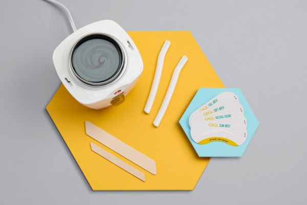At home outlet eyebrow wax kit
