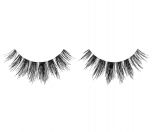 A single pair of Ardell Studio Effects 230 showing its uneven layered lash and its undetectable lash band