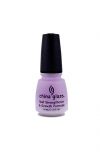 Front view of a Purple bottle of nail strengthener and growth formula in 0.5-ounce size from China Glaze