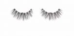 A single pair of Ardell Magnetic Lash, Faux Mink 858 featuring its slightly rounded, crisscrossing & feathery lash