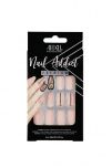 Ardell Nail Addict Premium Artificial Nail Set - Blush Geometric Crystals
