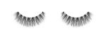 Ardell's 3D Faux Mink 858 faux eye lashes with round and crisscross lash style on a white background