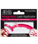 Front view of pink Ardell Magnetic Lash Applicator inside black with pink accents retail wall hook packaging.