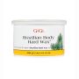 Front view of a 14 ounce can of GiGi Brazilian Hard Body Wax with its lid on thumbnail