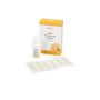 Gigi facial hair removal strips are expanded, packaging and post-epilation lotion thumbnail