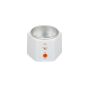 Tilted front view of GiGi Space Saver Warmer showing its wax well receptacle thumbnail