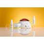 Brazilian Waxing Kit displaying only Professional-Grade Wax Warmer, Brazilian Body Hard Wax, Pre Epilation Oil, Post Wax Cooling Gel outside of packaging  thumbnail