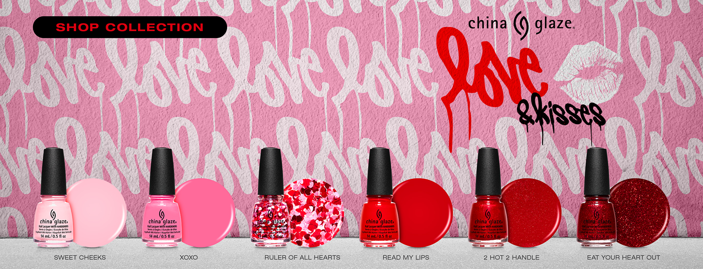 china glaze love & kisses collection